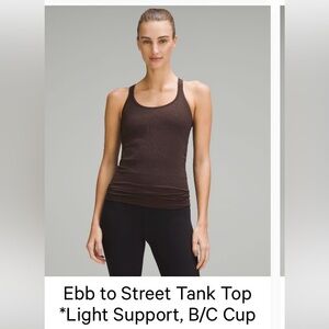Ebb to Street Lululemon tank